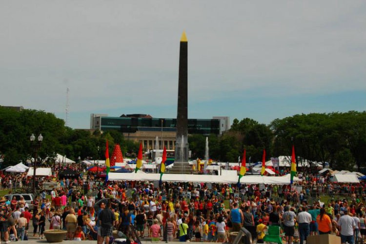 A scene from Indy Pride 2014. CREDIT: FACEBOOK/INDY PRIDE