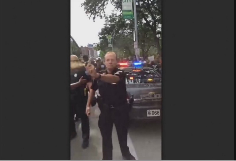 CREDIT: SCREENSHOT FROM CELL PHONE VIDEO