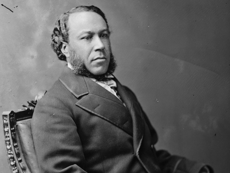 Joseph Rainey, Representative to the United States Congress from South Carolina’s 1st District. CREDIT: Mathew Brady or Levin Handy (via Wikimedia Commons)