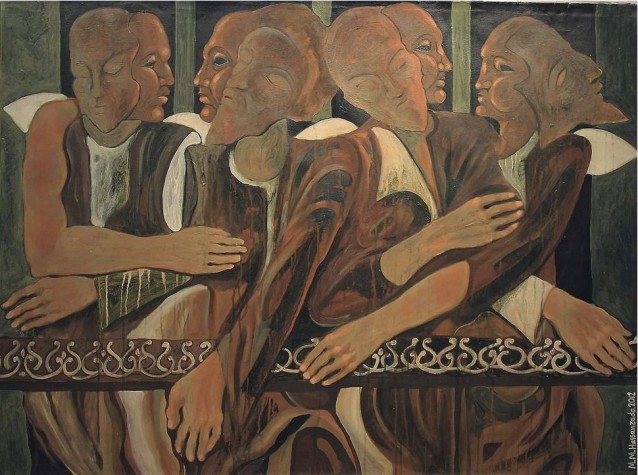 CREDIT: PAINTING BY Hamed Hassanzada, cOURTESY OF KABUL ARTS PROJECT