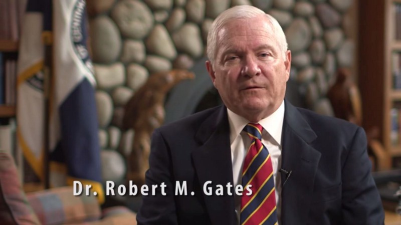 BSA President Robert Gates announces the new policy CREDIT: BSA VIDEO
