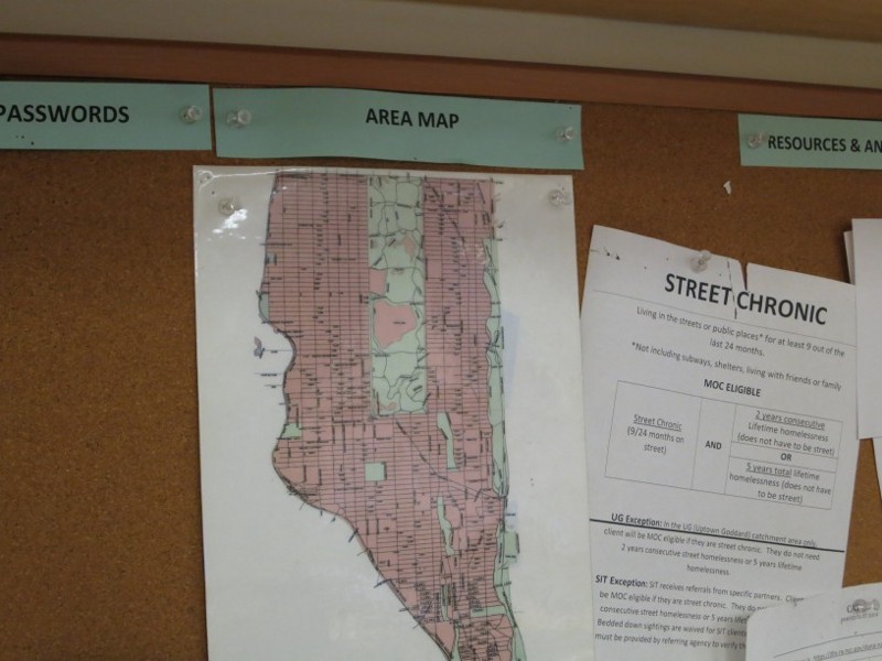 A map of the downtown Goddard shift’s territory CREDIT: Bryce Covert