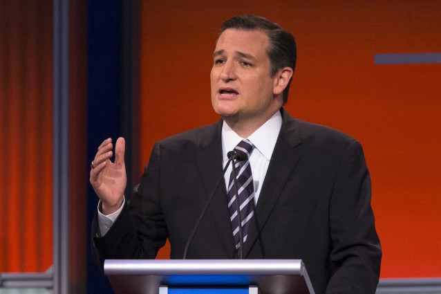 Ted Cruz CREDIT: AP Photo/John Minchillo