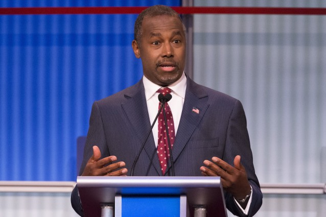 Ben Carson CREDIT: AP Photo/John Minchillo, file