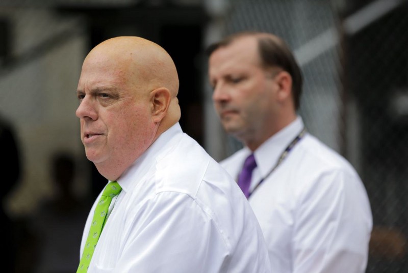 Maryland Gov. Larry Hogan (R) CREDIT: AP PHOTO/PATRICK SEMANSKY