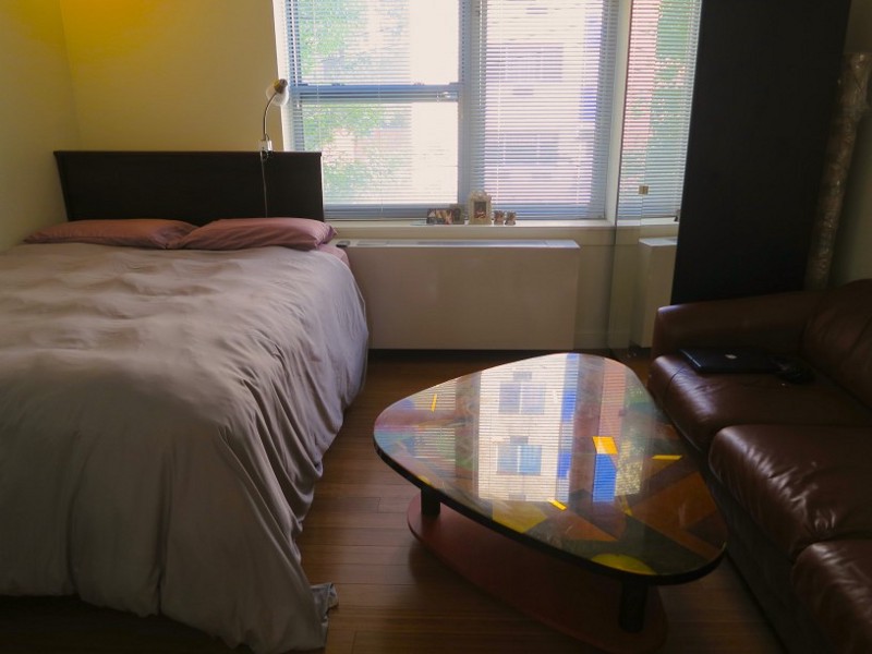 Karen Wharton’s apartment, which she calls her “castle” CREDIT: Bryce Covert