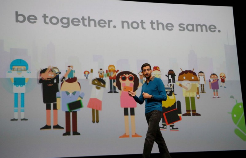 Former Android executive steps up to take over Google after major corporate restructuring. CREDIT: AP PHOTO/JEFF CHIU