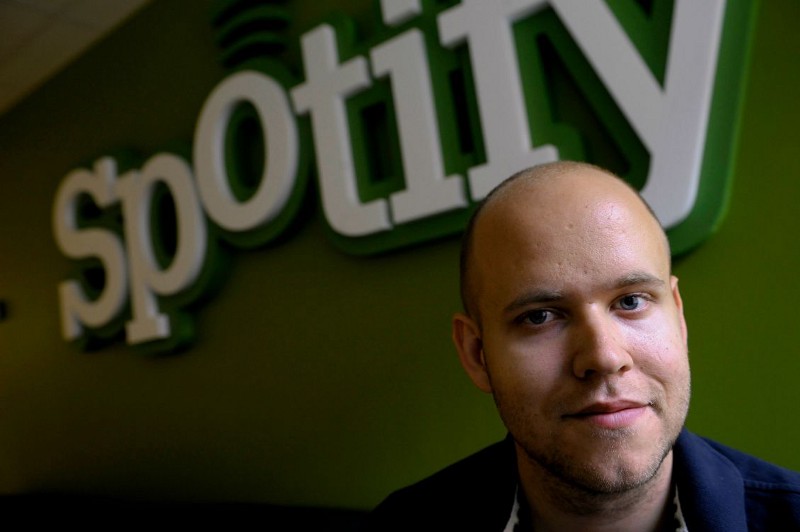 Spotify CEO Daniel Elk. CREDIT: AP/TT/JANERIK HENRIKSSON