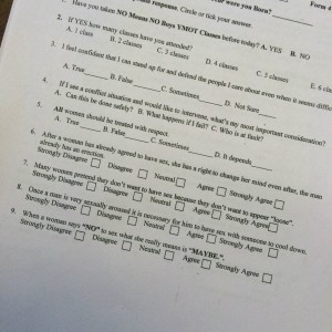 Ujamaa Africa follows up its 6-week program on preventing sexual violence with a follow-up survey to measure the effectiveness of its program.