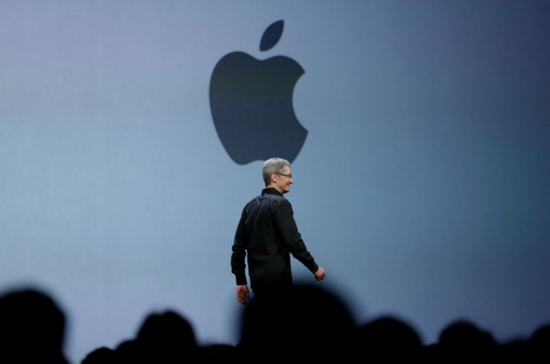 Apple CEO Tim Cook CREDIT: AP PHOTO/ERIC RISBERG