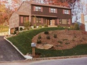 The Adier family home CREDIT: David Adier