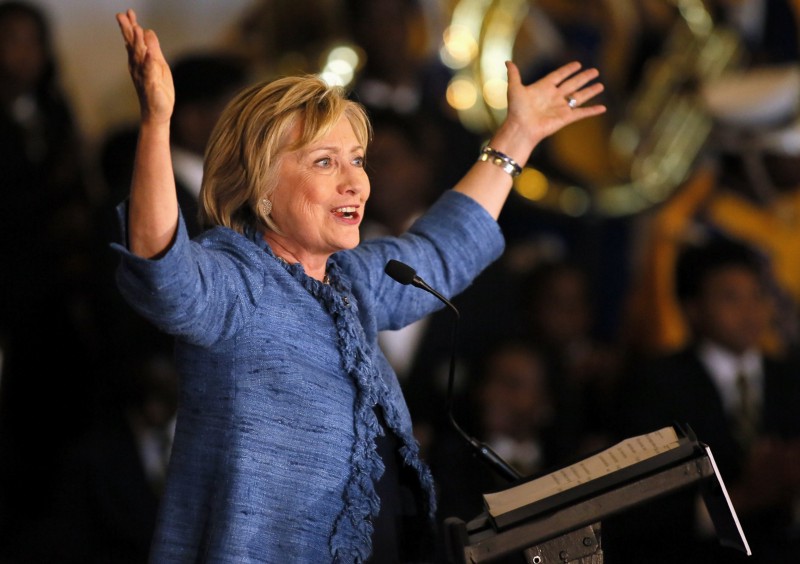Democratic presidential candidate Hillary Rodham Clinton. CREDIT: AP PHOTO/JONATHAN BACHMAN