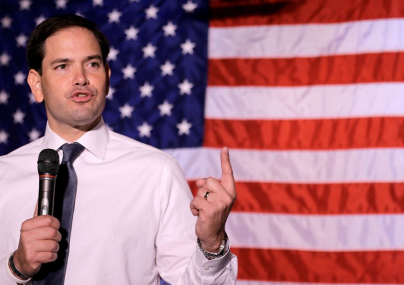 Republican presidential candidate, Sen. Marco Rubio (R-FL) CREDIT: AP PHOTO/TONY DEJAK