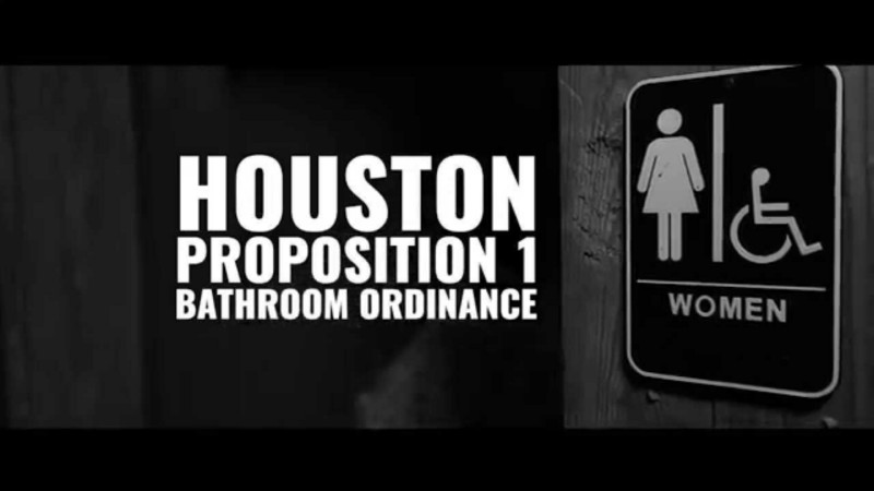 Opponents of the Houston Equal Rights Ordinance are using their ads to define it as a bathroom bill, despite its widespread protections. CREDIT: YOUTUBE/CAMPAIGN FOR HOUSTON