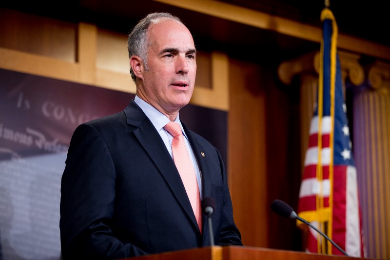 Sen. Bob Casey (D-PA) CREDIT: AP PHOTO/ANDREW HARNIK