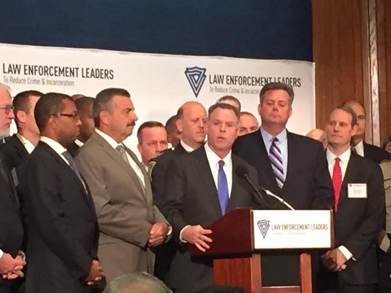 Law Enforcement Leaders announce their new reform plan at the National Press Club CREDIT: CARIMAH TOWNES