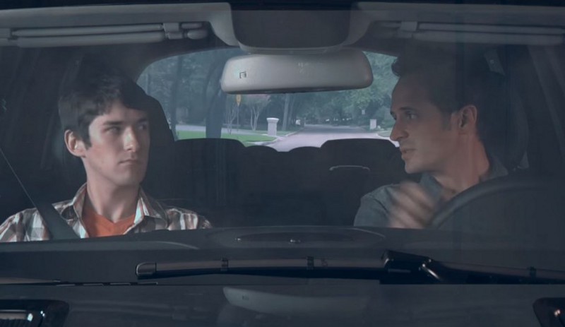 Kevin is a captive audience to Josh’s ex-gay rhetoric. CREDIT: YouTube/Recently Straight