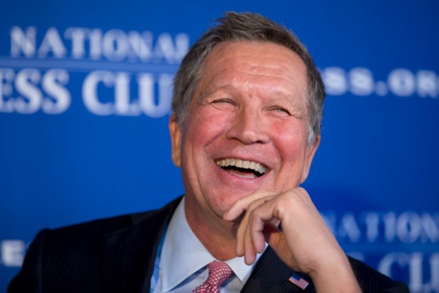Ohio Gov. John Kasich (R) CREDIT: AP Photo/Carolyn Kaster