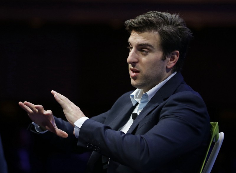 Airbnb CEO Brian Chesky CREDIT: AP-PHOTOERIC-RISBERG