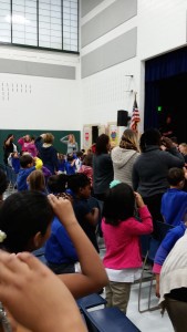 Students at an assembly at Breakthrough South.