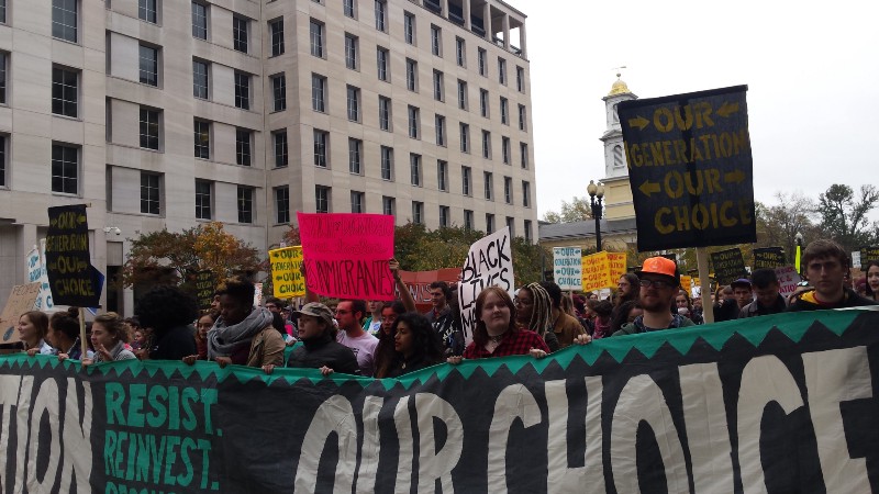“Our Generation, Our Choice,” rally on Nov. 9, 2015 CREDIT: JESS COLAROSSI