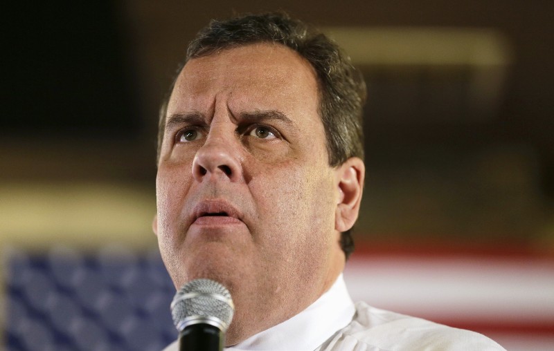 Republican presidential candidate, New Jersey Gov. Chris Christie, speaks during a meet and greet with local residents, Wednesday, Nov. 11, 2015, in Bettendorf, Iowa. (AP Photo/Charlie Neibergall) CREDIT: AP PHOTO/CHARLIE NEIBERGALL