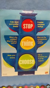 A poster at Parkville Community School. CREDIT: Casey Quinlan