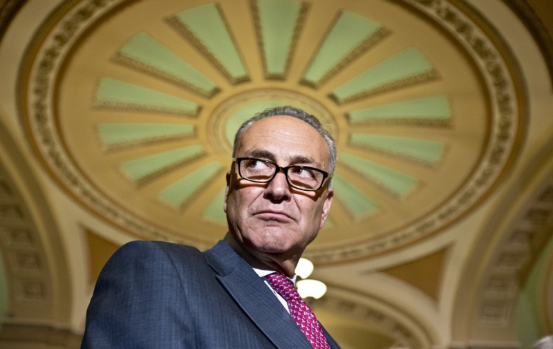 Sen. Chuck Schumer, D-N.Y., in Washington, Thursday, July 18, 2013. CREDIT: AP PHOTO/J. SCOTT APPLEWHITE