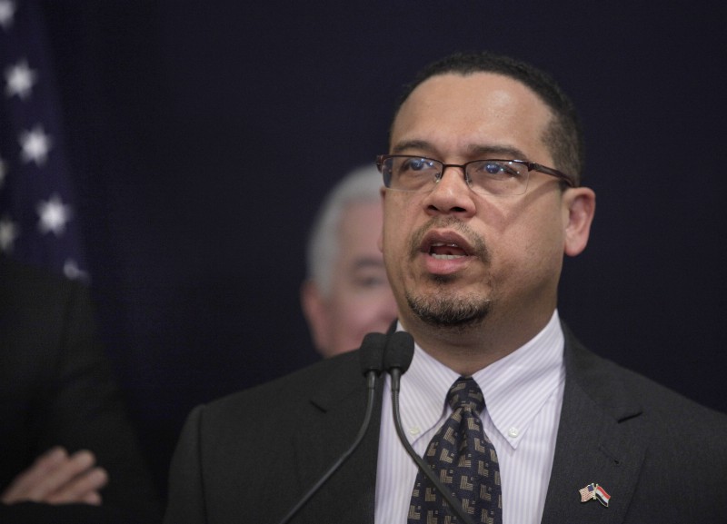 Rep. Keith Ellison (D-MN) CREDIT: AP PHOTO/AMR NABIL