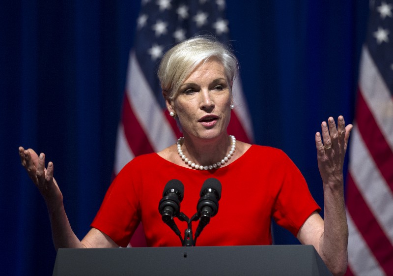 Cecile Richards, the president of Planned Parenthood CREDIT: AP PHOTO/CLIFF OWEN