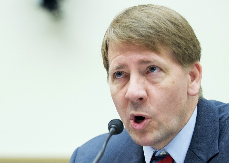 Consumer Financial Protection Bureau Director Richard Cordray CREDIT: AP PHOTO/MANUEL BALCE CENETA
