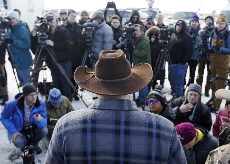 Ammon Bundy and his group of armed occupiers are not the only ones invading the Malheur National Wildlife Regufe. CREDIT: AP PHOTO/RICK BOWMER