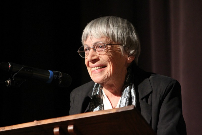 Ursula K. Le Guin in 2014. CREDIT: PHOTO BY JACK LIU