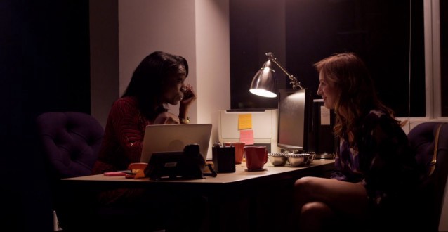 Angelica Ross (Paige) and Jen Richards (Violet) CREDIT: Her Story