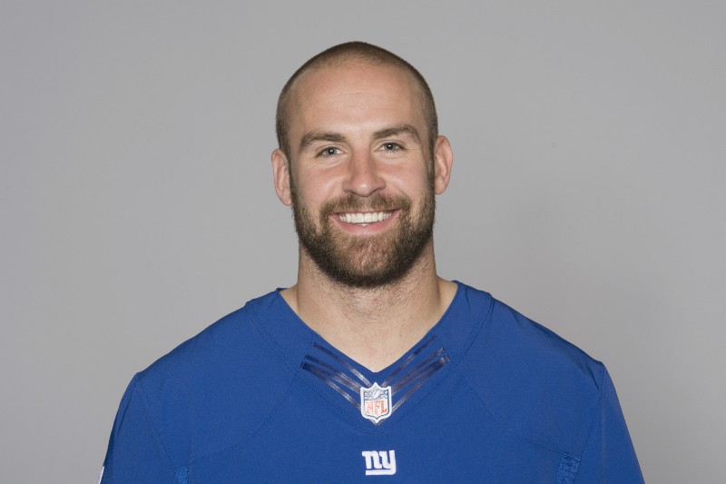 Tyler Sash of the New York Giants NFL football team. CREDIT: AP