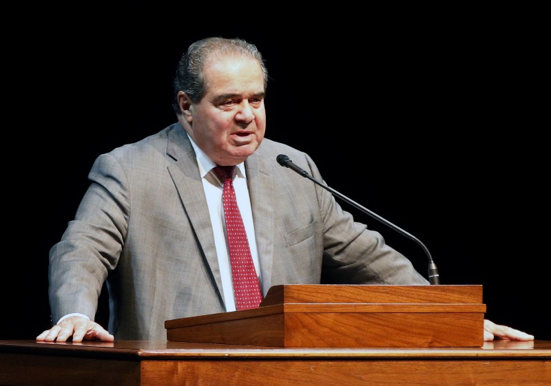 Antonin Scalia CREDIT: AP PHOTO/JIM MONE, FILE