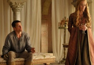 Cersei and Jaime fighting about something or other CREDIT: HBO