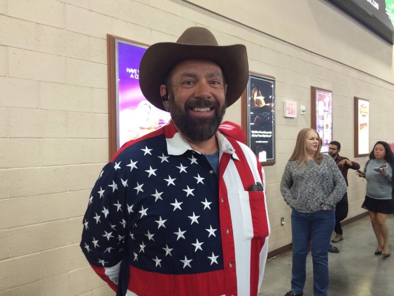 Trump supporter Neil Connolly CREDIT: Alice Ollstein