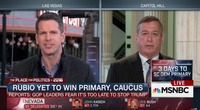 Rep. Cresent Hardy (R-NV) on MSNBC CREDIT: MSNBC