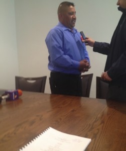 Bernardo Hernández Rojas was in Washington, D.C. to ask the Inter-American Commission on Human Rights to investigate his brother’s death by Customs and Border Protection (CBP) agents in 2010. CREDIT: Esther Yu Hsi Lee