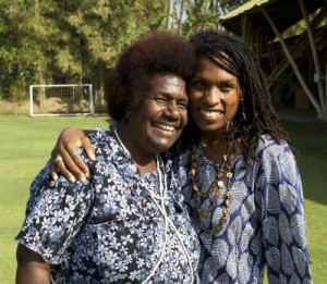 Ursula Rakova, left. CREDIT: Global Greengrants Fund