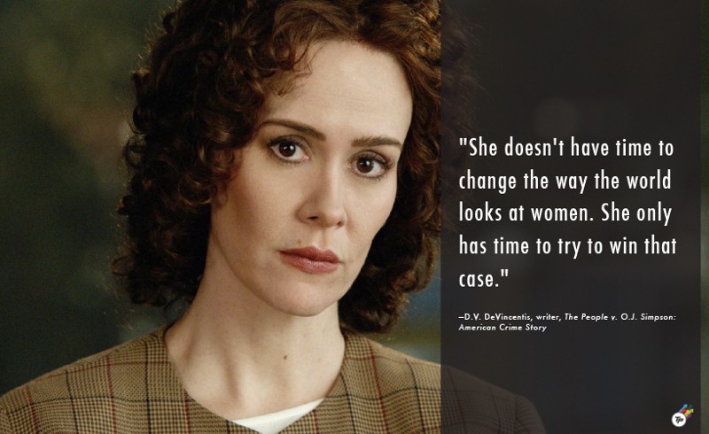 Sarah Paulson as Marcia Clark. CREDIT: FX