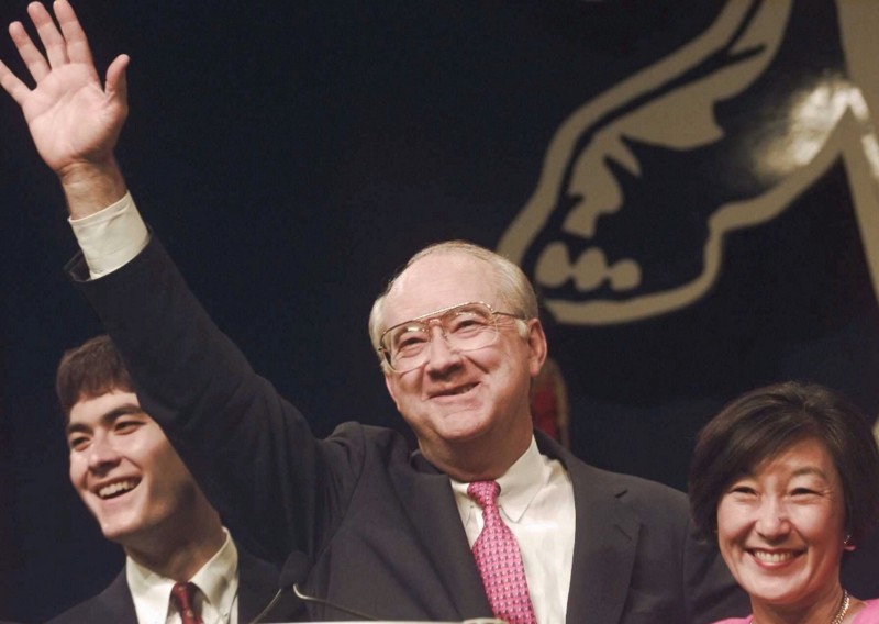 Phil Gramm at the 1996 Republican convention CREDIT: AP PHOTO/L.M. OTERO