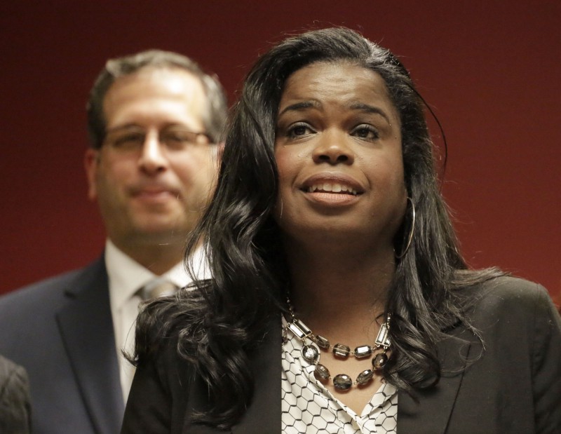 Cook County State’s Attorney candidate Kim Foxx speaks at a news conference Wednesday, Dec. 2, 2015, in Chicago, Ill. CREDIT: AP PHOTO/M. SPENCER GREEN