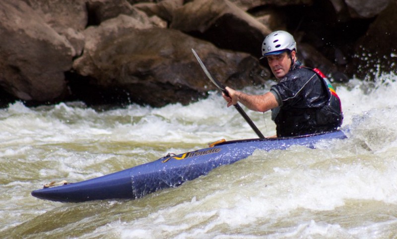 While Wolf Creek only gets seasonal kayaking, the New River connected to this tributary gets visitors almost year-round. CREDIT: Laserlub/Flikr