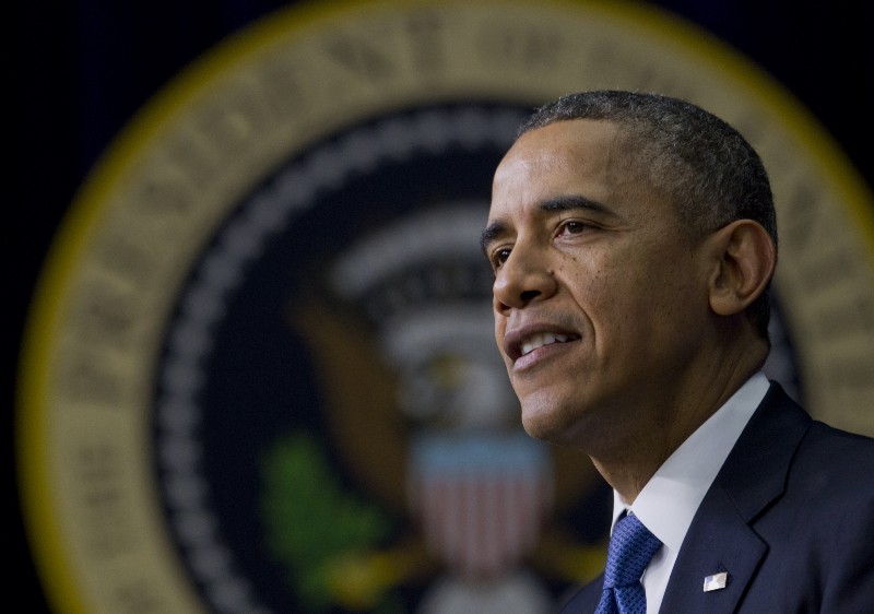President Barack Obama speaks about the new health care law during a White House Youth Summit, in the South Court Auditorium in the Eisenhower Executive Office Building on the White House complex in Washington. CREDIT: AP PHOTO/CAROLYN KASTER, FILE