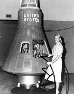 Jerrie Cobb, one of the first women to take the tests to become an astronaut. She passed with flying colors. CREDIT: NASA