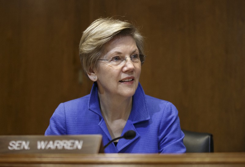 Sen. Elizabeth Warren (D-MA) CREDIT: AP PHOTO/J. SCOTT APPLEWHITE