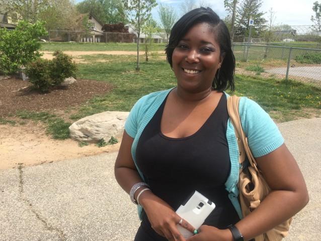 Towanda Riley said she voted for Edwards because the Senate needs more “girl power.”