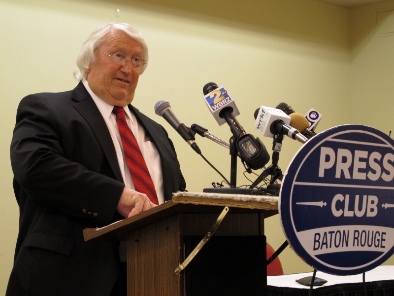 Burl Cain, who resigned as Warden of the Louisiana state prison at Angola earlier this year, had previously said he was thinking about running for Governor. CREDIT: AP PHOTO/MELINDA DESLATTE